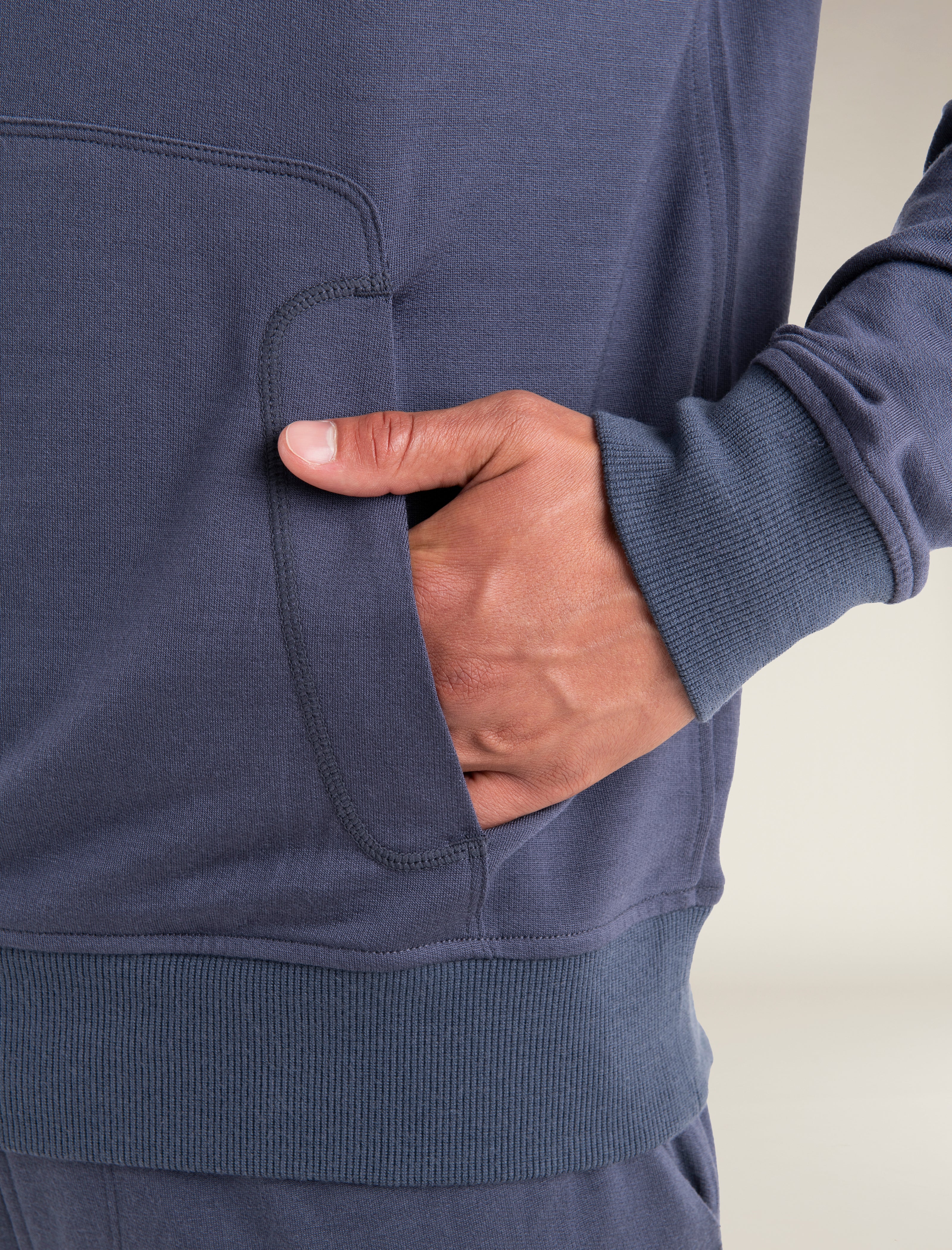 Men’s Merino Blend 200 Shifter Long Sleeve Hoodie - Image 4