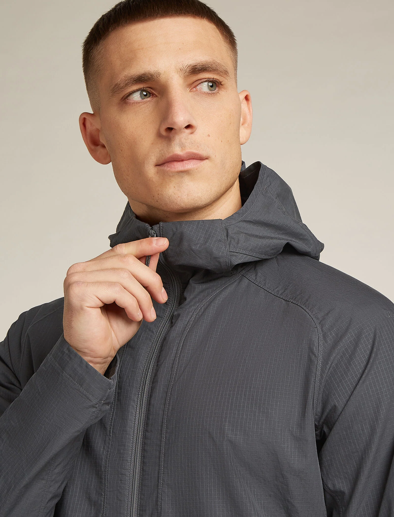 Men’s Shell+™ Cotton Elevation Windbreaker Jacket - Image 7