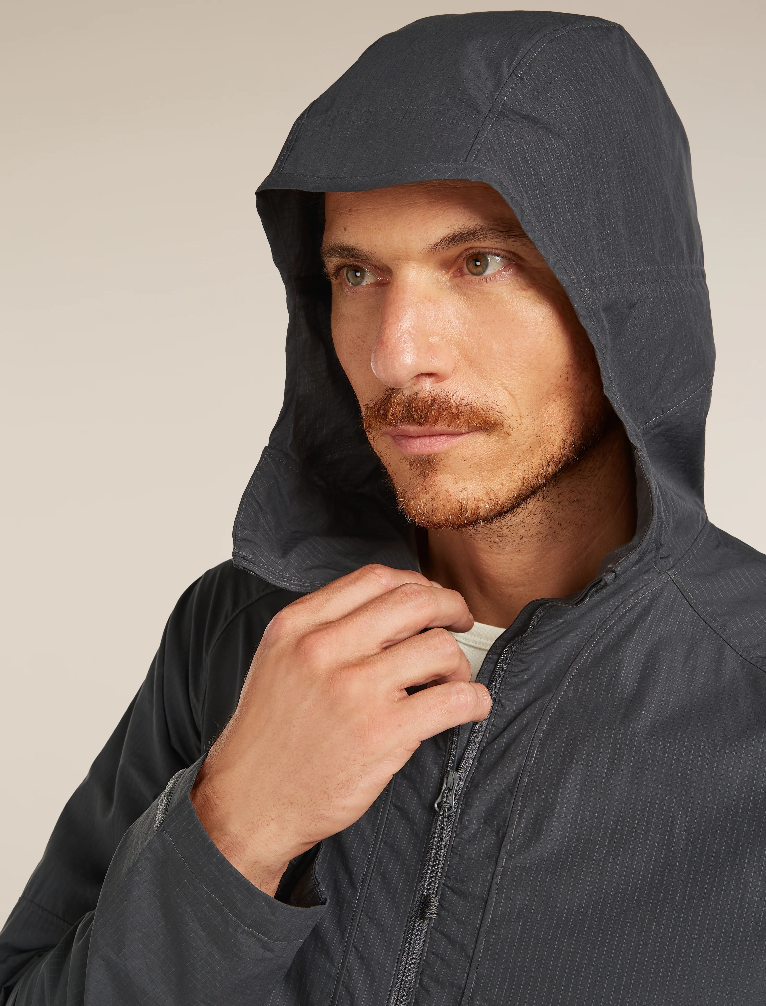 Men’s Shell+™ Cotton Elevation Windbreaker Jacket - Image 8