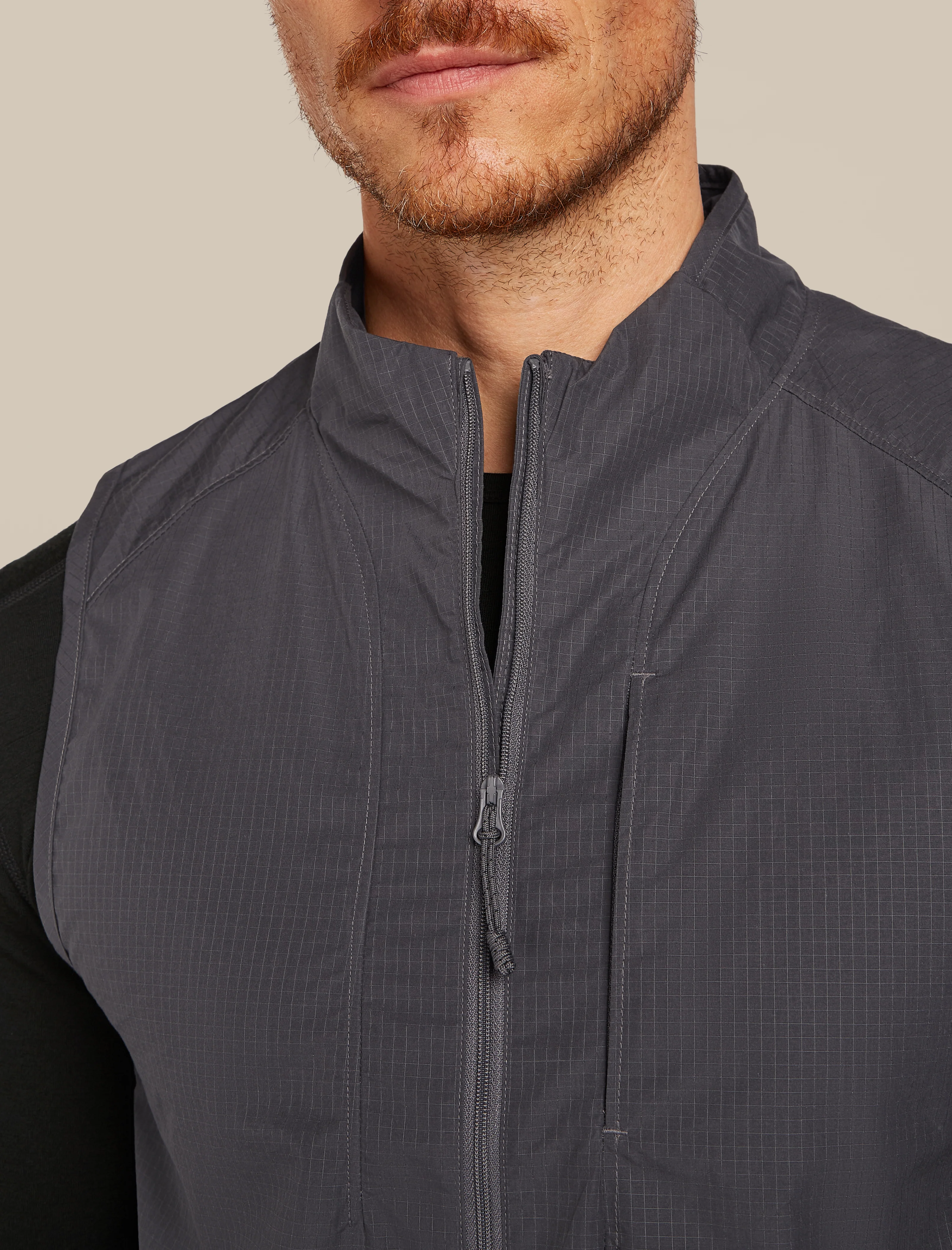 Men’s Shell+™ Cotton Elevation Windbreaker Vest - Image 5