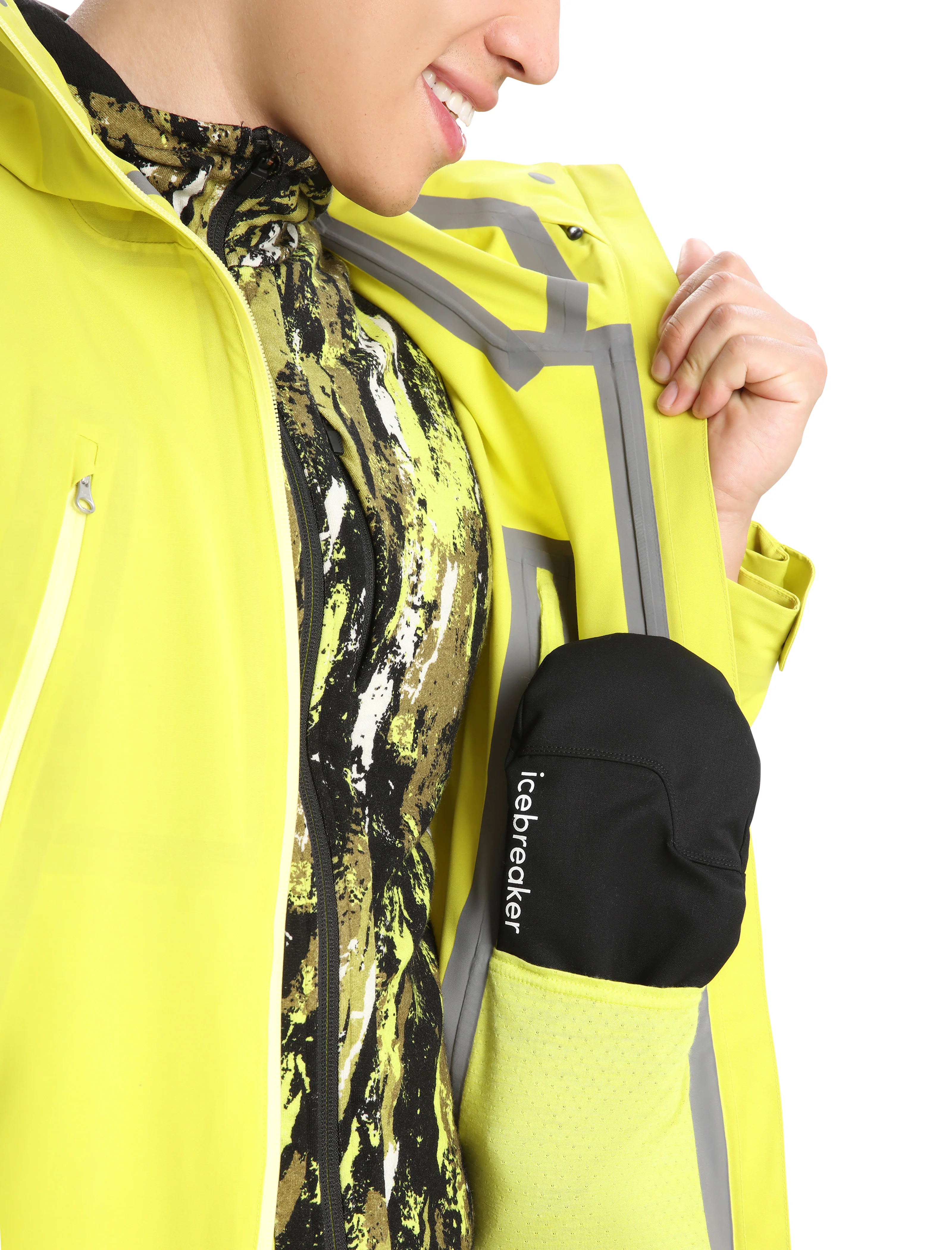 Men’s Shell+™ Merino Hooded Jacket - Image 10